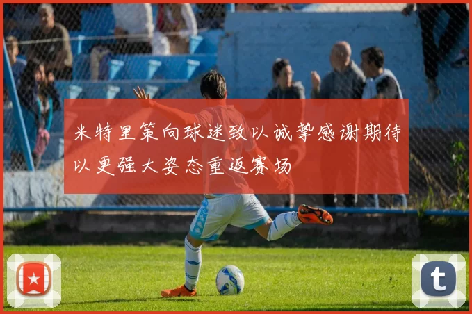 米特里策向球迷致以诚挚感谢期待以更强大姿态重返赛场